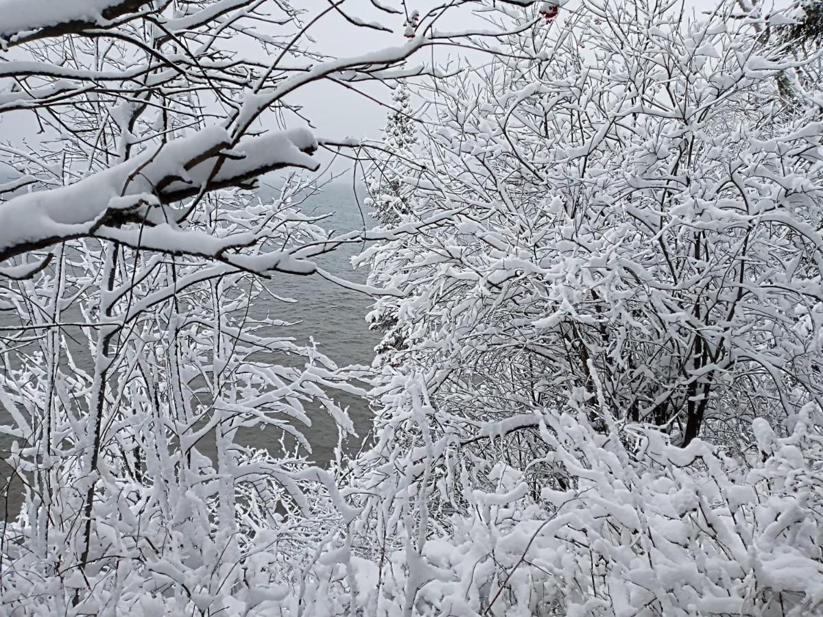 Cliff Dweller On Lake Superior Tofte Exterior foto